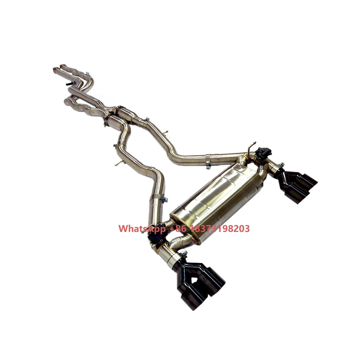 

Ecnal for F87 M2c S55 3.0T Sports Muffler Valve Exhaust SS304 Valve Exhaust System