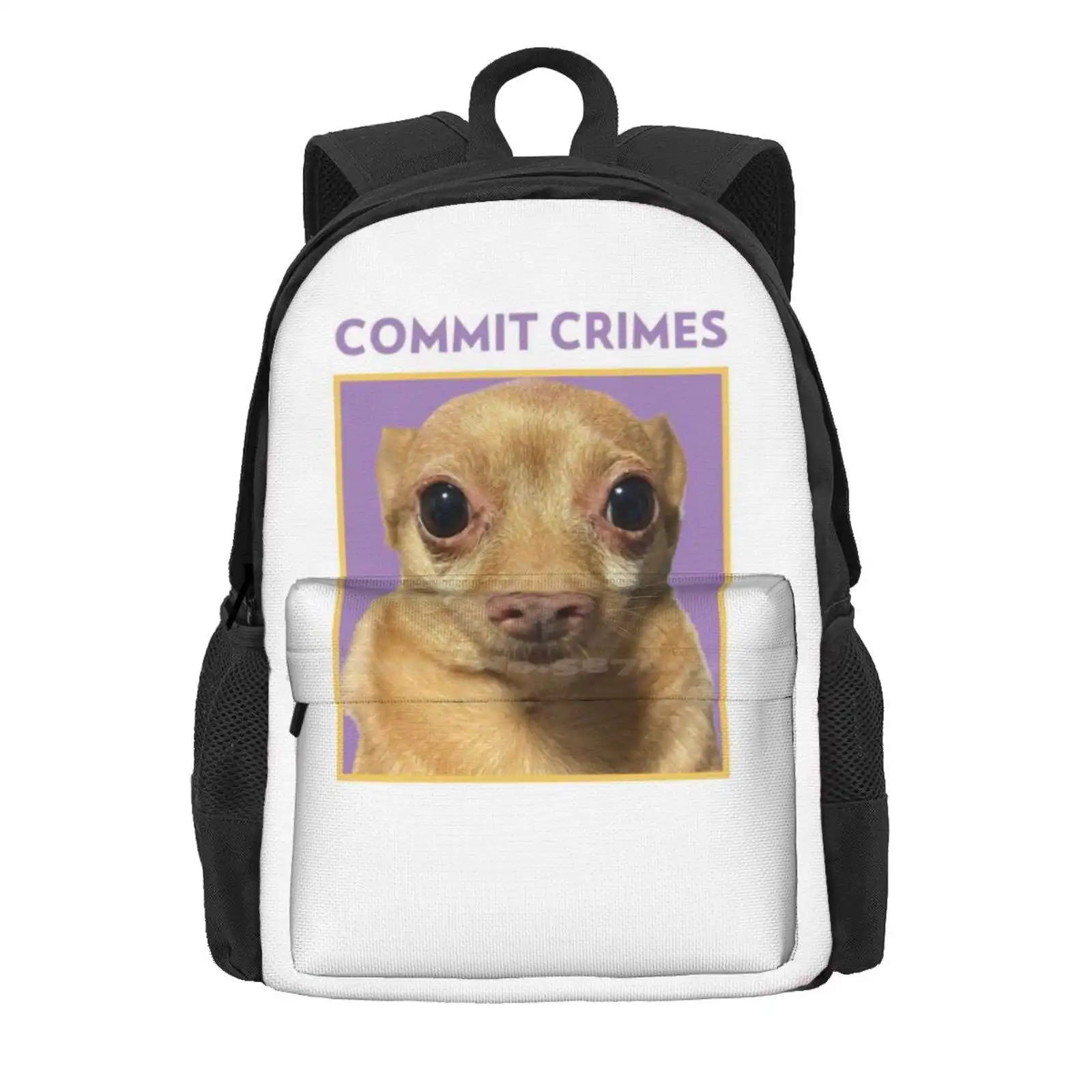 Crime Mouse Hot Sale Schoolbag Backpack Fashion Bags Cheddariniii He Who Remains Funny Cute Memes Instadog Fashion Hype