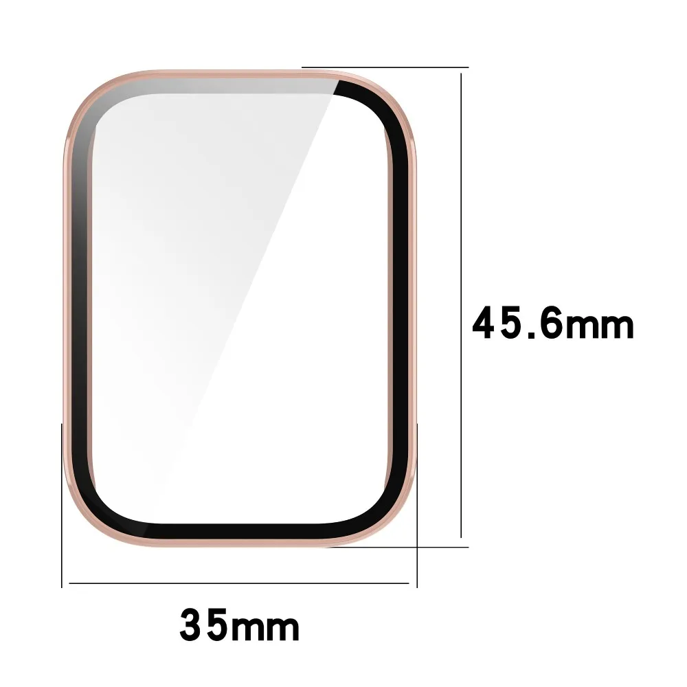 Закаленный защитный чехол для ПК + защита от царапин, защита экрана смарт-часов, полное покрытие, аксессуары, чехол для Xiaomi Band 9 Pro