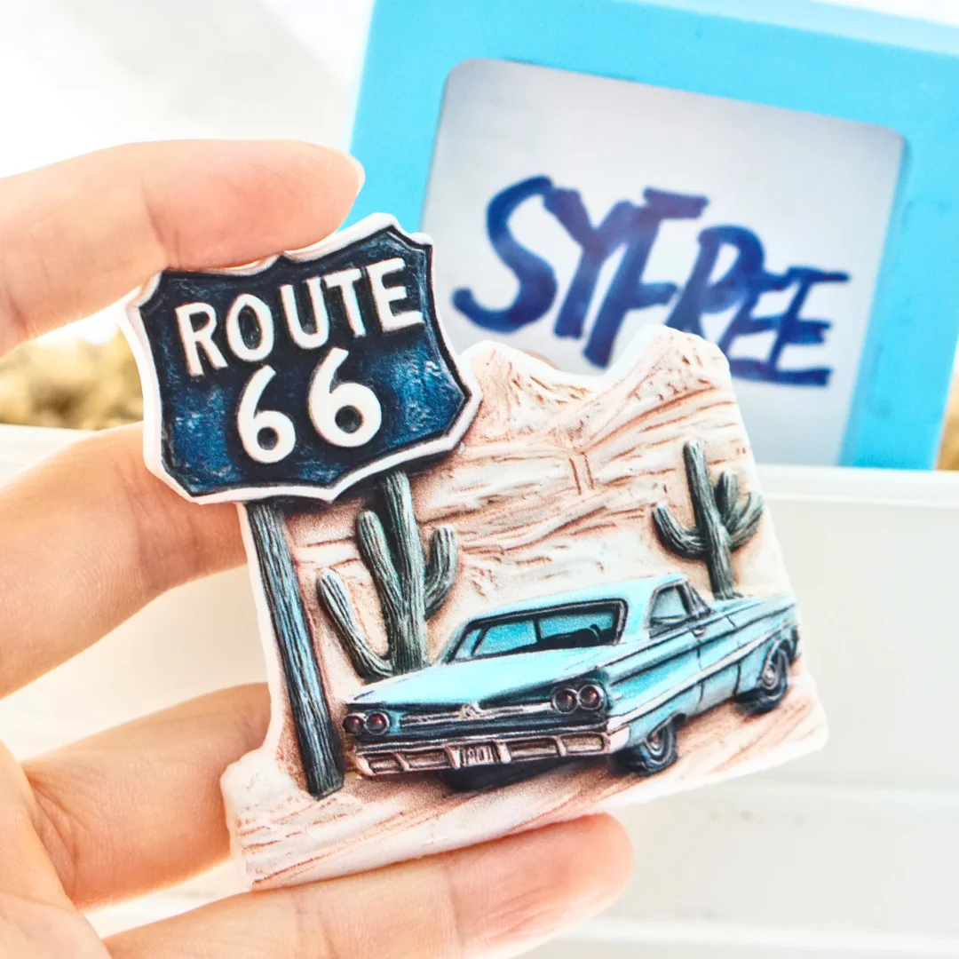 1pc, american attractions fridge magnets, route 66 fridge magnets, yellowstone park fridge magnets, colorful fridge magnets, col