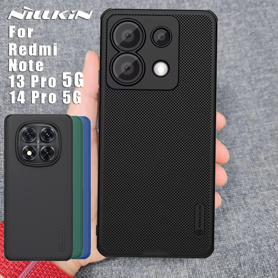 Nillkin for Xiaomi Redmi Note 13 Pro 5G / 14 Pro 5G Case Frosted Pro 360 PC TPU Bumper Matte PC TPU full Back Cover