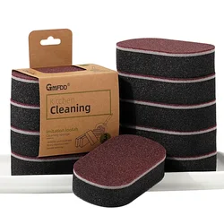 Magic Sponge Power Thicken Double -sided Dishes Cleaning Brushes Kitchen Wipe Rust Brushing Pot Bottom Black Stain Artifact