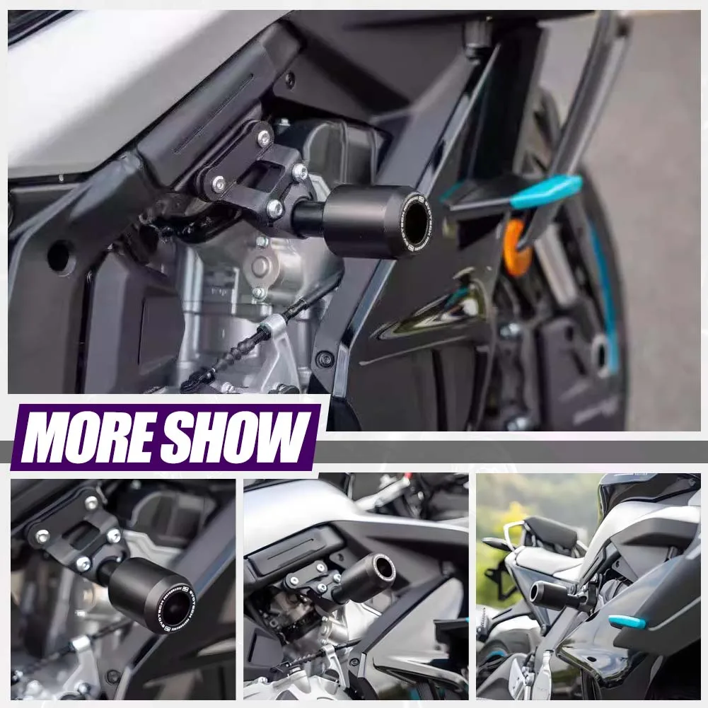 675SR 675SS Paratelaio Crash Protector Per CFMOTO 675SR 675-SR 675 N 675NK 2023-2025 Moto Protezione dalla caduta Crash Pad