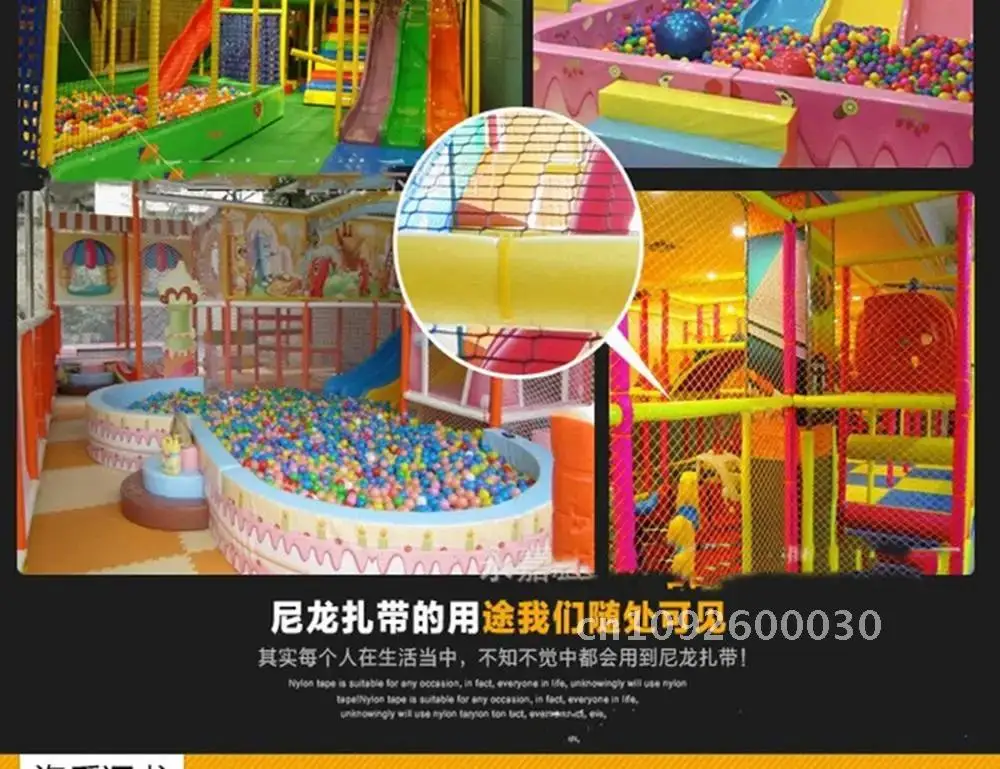 100pcs 14 Inch Double Lock Nylon Duty Unique Smooth Soft for Heavy Design Cable 100Pack Lock Ties Zip Head