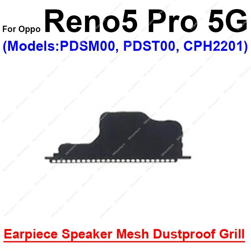 For OPPO Reno 3 4 5 6 3Pro 4Pro 5Pro 6Pro 7 Reno Z 2Z 4Z 4SE 5K 4G 5G Anti Dust Mesh Louder Earpiece Speaker Mesh Parts