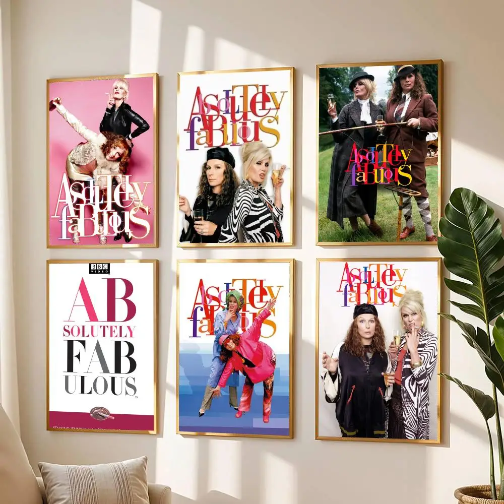 tv series A-Absolutely Fabulous-S Poster Modern Wall Decal for Living Room Cafe Office Bar and Bedroom
