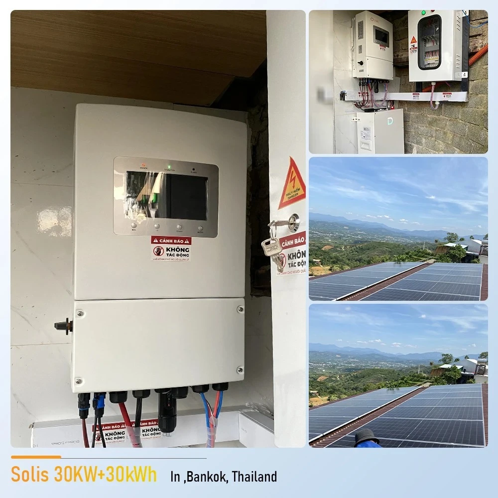 Solis Hybrid 3 Phase HV Solar Inverter S6 29.9-50k-h 30Kw 50Kw Multi-String Hybrid Inverter