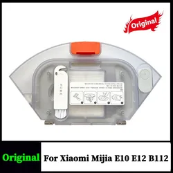 Original 2 in 1 Water Tank Dust Box For Xiaomi Mijia E10 E12 B112 Robot Vacuum Cleaner Spare Parts Hepa Filter Accessories