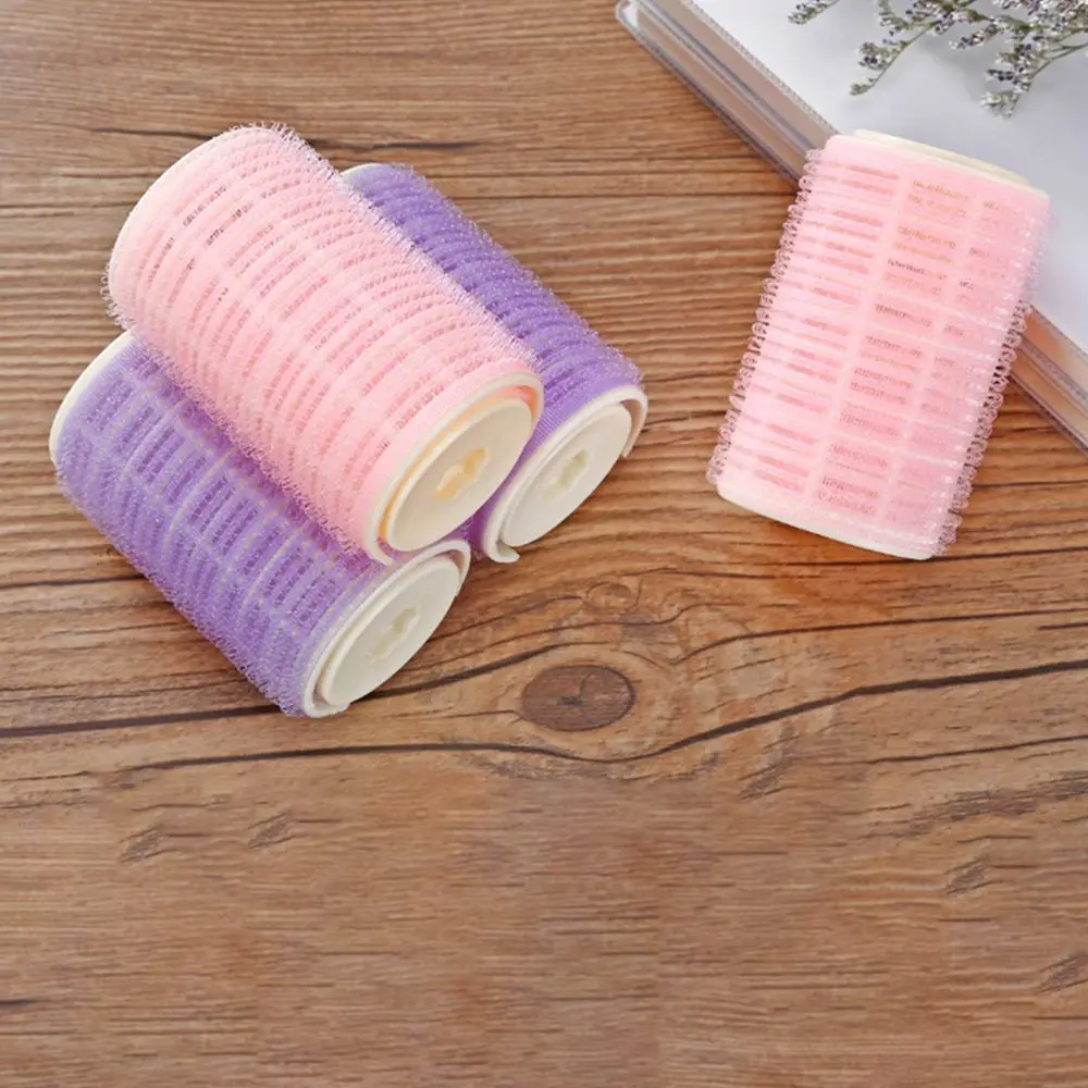 Portable Hairdressing 2-layer Self-adhesive Hair Curling Roller Women Hair Curler Lazy Bangs Roller Hair roller Bangs Clip
