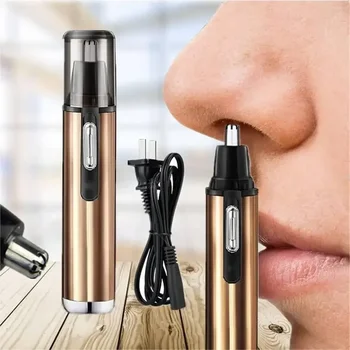 Rasage électrique nez oreille tondeuse sûr soins du visage Batteries nez tondeuse pour hommes rasage épilation rasoir barbe