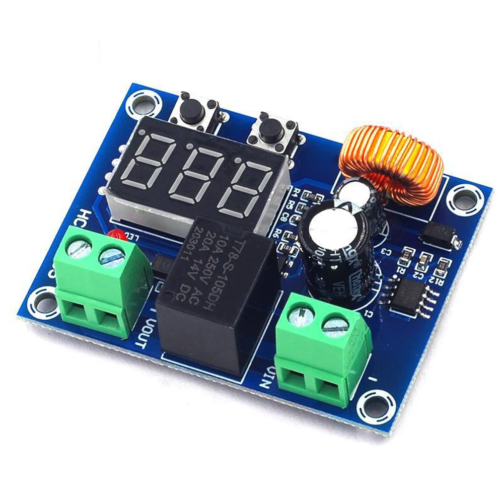 1pc XH-M609 Programmable Battery Low Voltage Disconnect Switch Protection Switch Module Electronic Components DC 12-36V