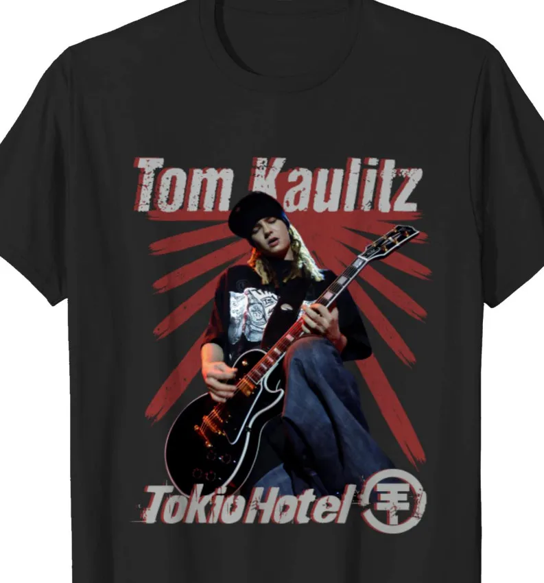 Image of Tom Kaulitz Unisex T-Shirt, Tokio Hotel Merch Geschenkshirt, Tom Kaulitz KH1719