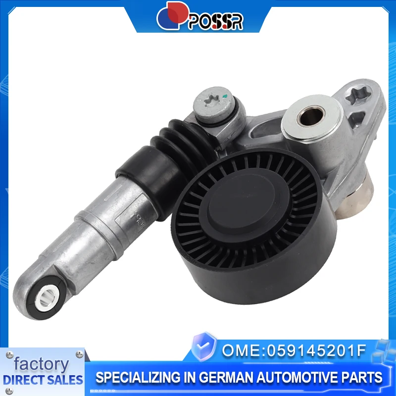 

Auto parts 059145201F Engine belt tension buffer tightening wheel for Audi VW G1 C6 A6 Q7 2.7TDI 3.0TDI 059145201D 059145201H