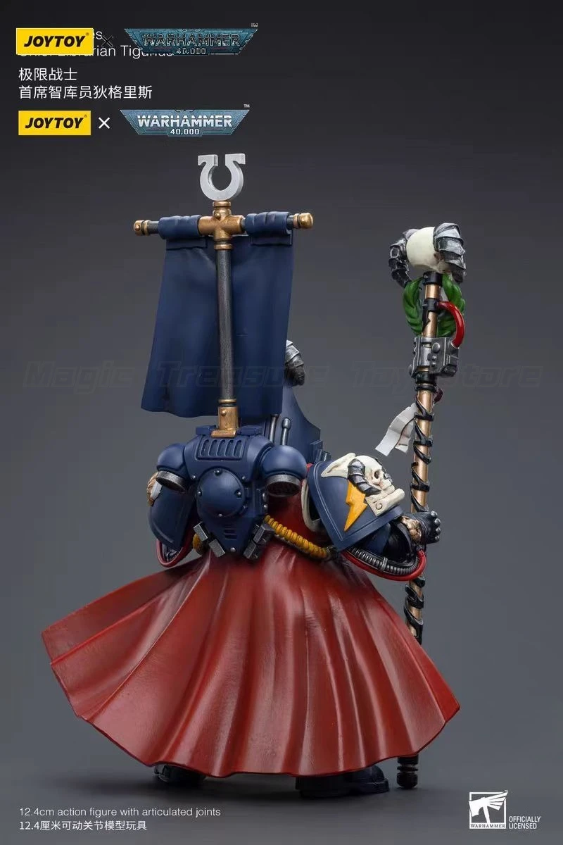 

【В наличии】JOYTOY 1/18 Фигурка Warhammer 40K Ultramarines Chief Librarian Tigurius Toy