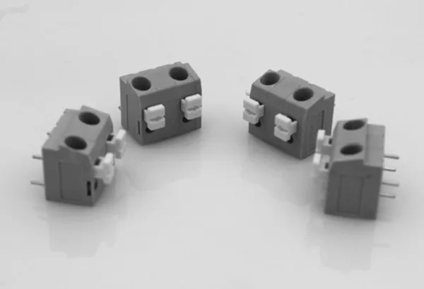100PIN GREY  DG202 10.0 PCB SPRING TERMINAL BLOCKS KF202 10mm 2PIN ~ 12PIN 12A 300V PHOENIX SCREWLESS CONTACTOR DEGSON KEFA