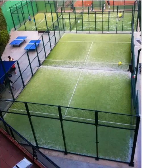 diseño de césped Artificial para patilla de tenis, suelo de cancha de tenis deportiva personalizado