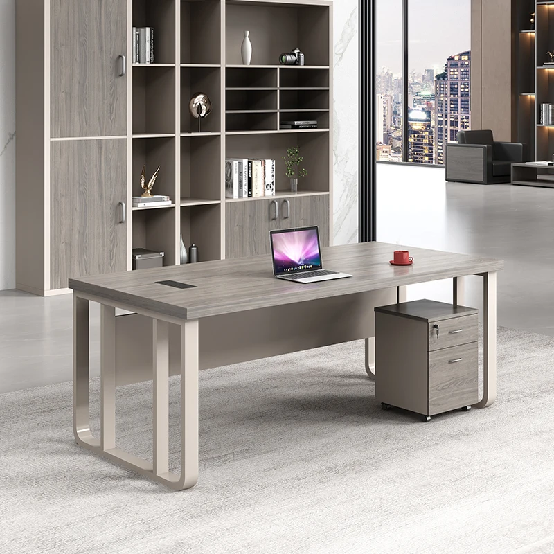 Boss Workbench Office Desks Combination Modern Simplicity Single Office Desks Write Home Escritorio Ordenador Furniture QF50OD