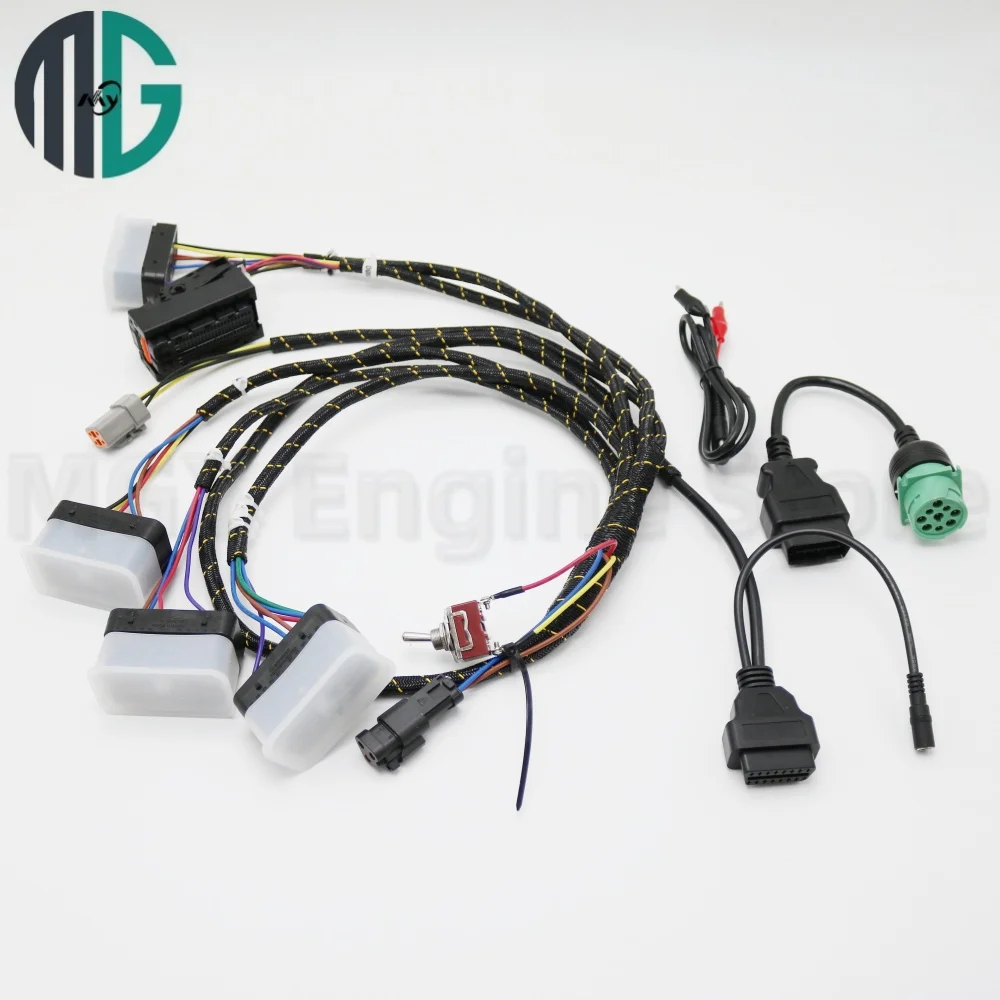 

Cummins Engine Wire Harness Diagnostic Cable CM2250 CM850 Cummins Program Diesel Engine Detection CM570 CM876 CM2150 CM870