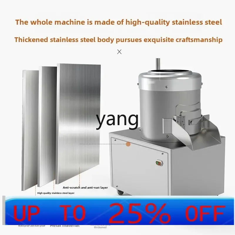 LTT Potato Peeling Machine Commercial Automatic Potato Ginger Taro Cleaning and Peeling Machine