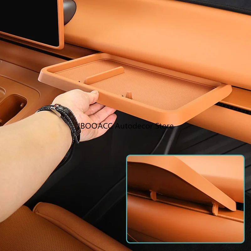 กล่องเก็บของในรถยนต์ LEAPMOTOR C10/C16/B10 โต๊ะวางของเบาะผู้โดยสาร แผ่นรองคอนโซลกลาง ที่วางโทรศัพท์ซิลิโคน ที่จัดระเบียบ