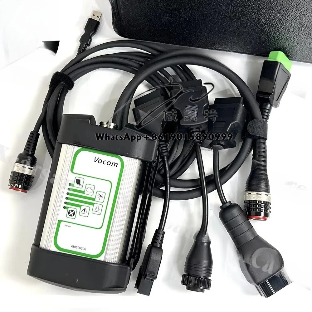

Heavy Duty Truck for VOCOM 1 VOCOM1 88890300 2.8.150 Interface Excavator Scanner Diagnostic Tool for V-olvo/Renault/UD/Mack