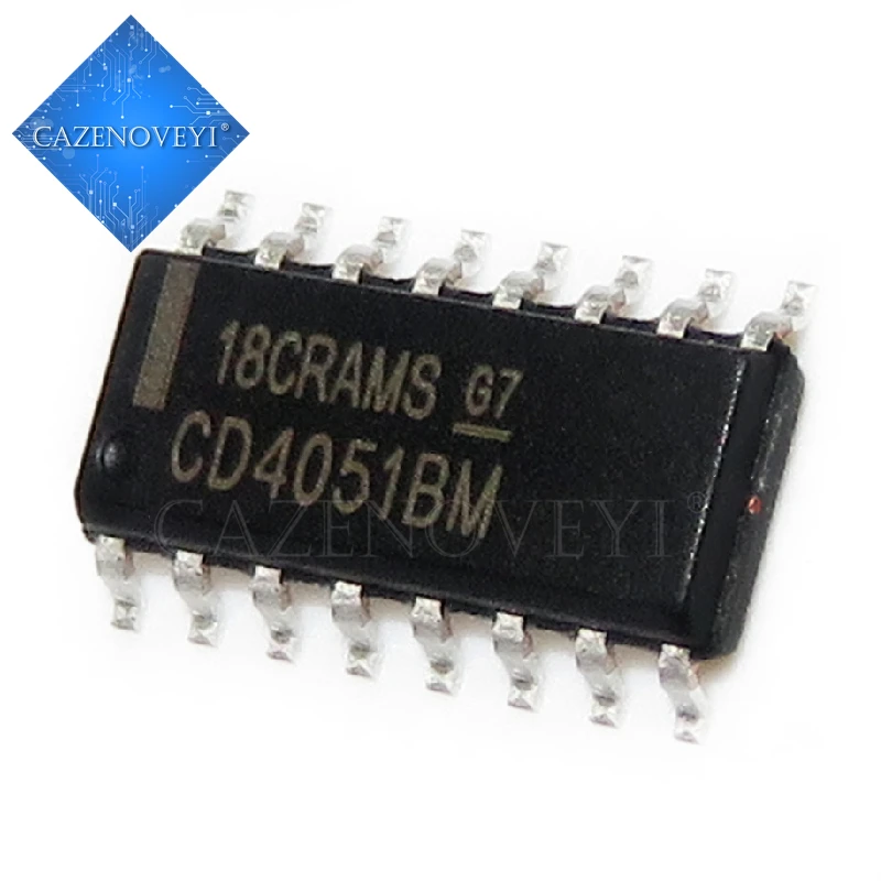 

NO.495 Набор для ремонта мелких деталей CD4051BM CD4051 4051, восемь селективных переключателей, новый оригинальный пластиковый корпус (20 шт.)