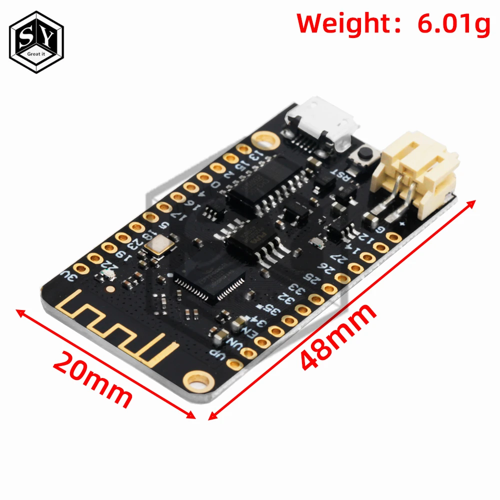for WEMOS Lite V1.0.0 Wifi Bluetooth Development Board Antenna ESP-32 ESP32  CH340G Rev1 MicroPython 4MB Micro USB For arduino