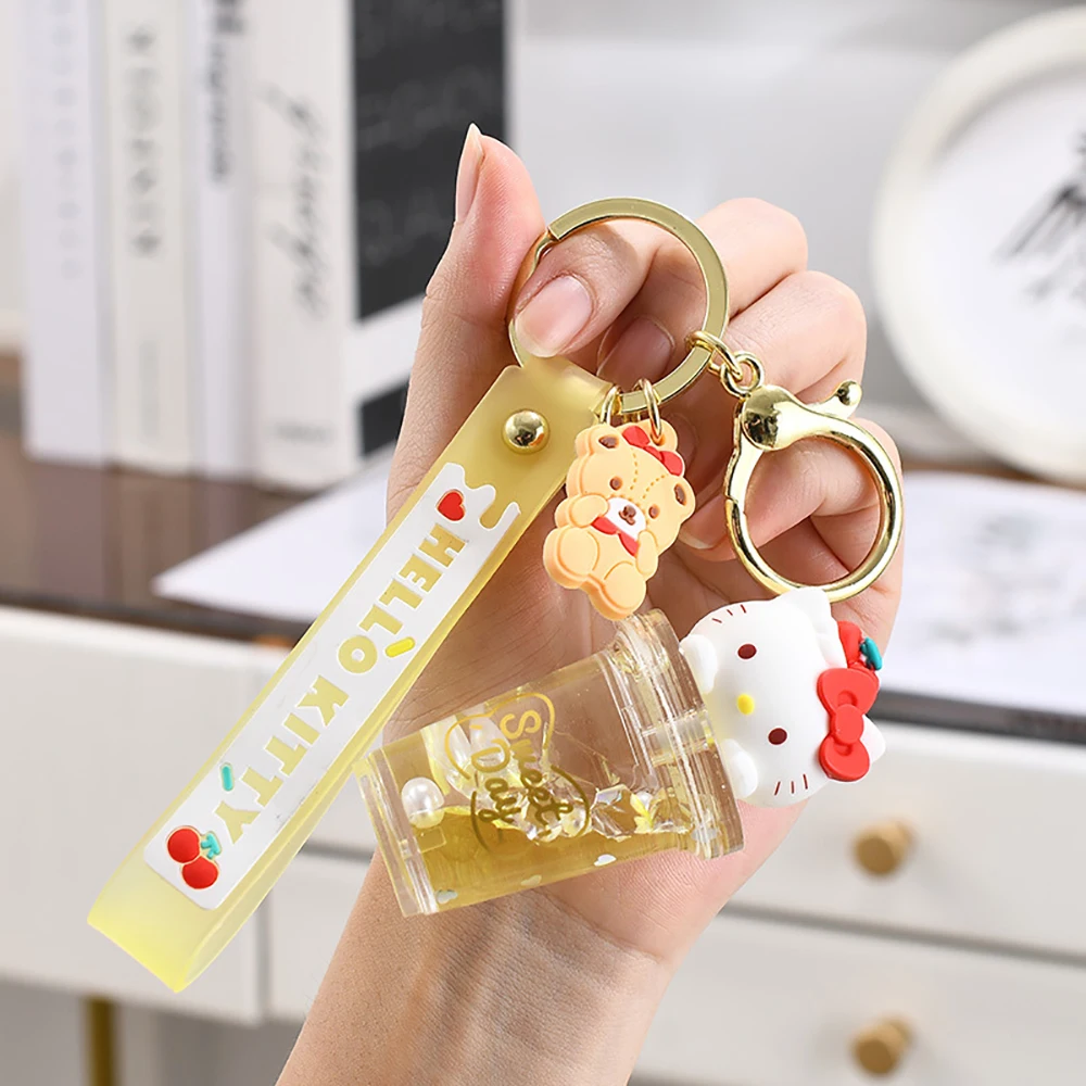 만화 키체인 섬세한 디자인 봉제 인형 세부 사항 매력적인 일일 장식품 열쇠 고리 액세서리 실용성 선물과 귀여움