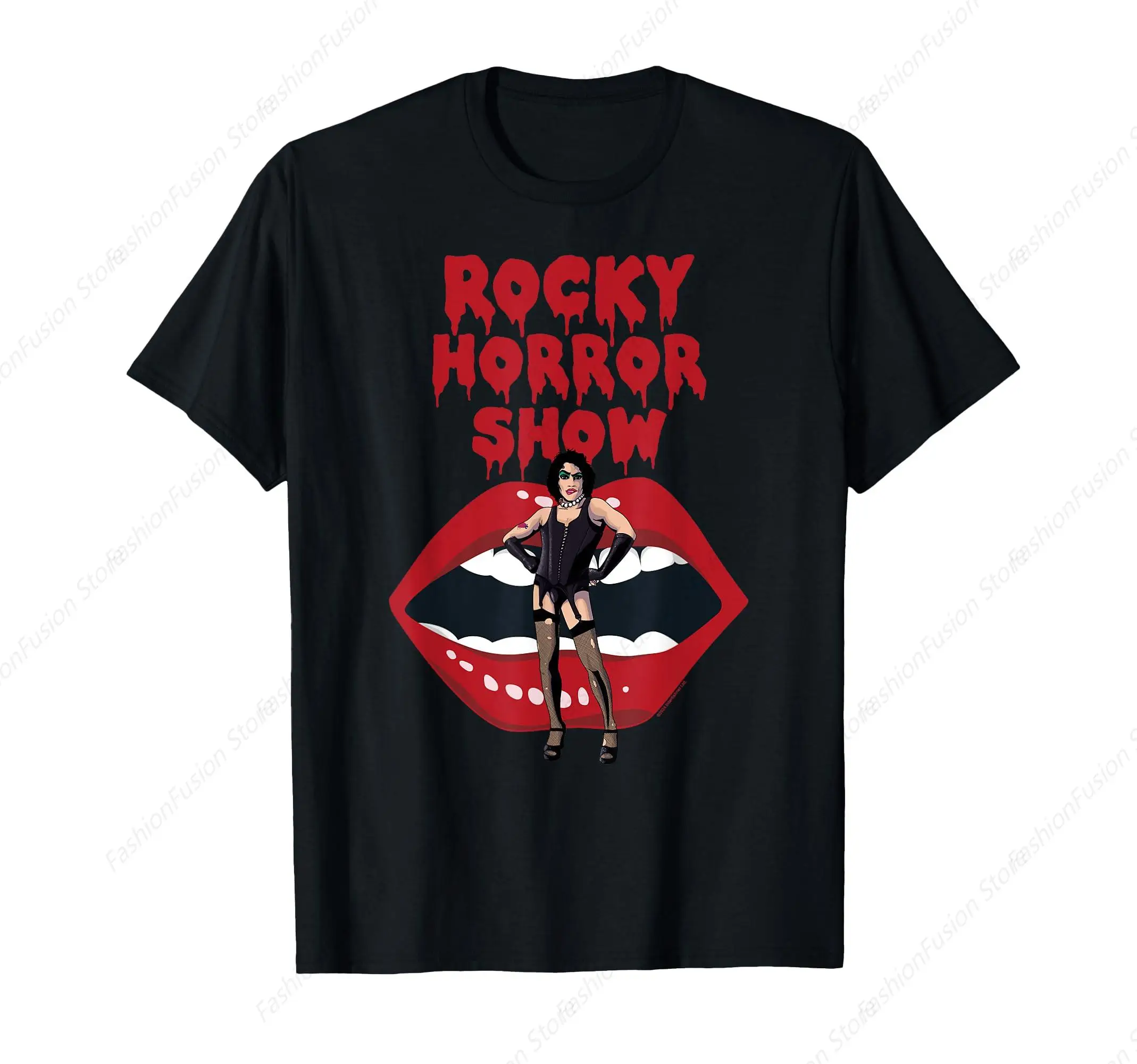 Cool The Rockys Horror Picture Show T-Shirt Men O Neck Short Sleeve Cotton T Shirts Classic Tees Present Tops Harajuku Tshirt