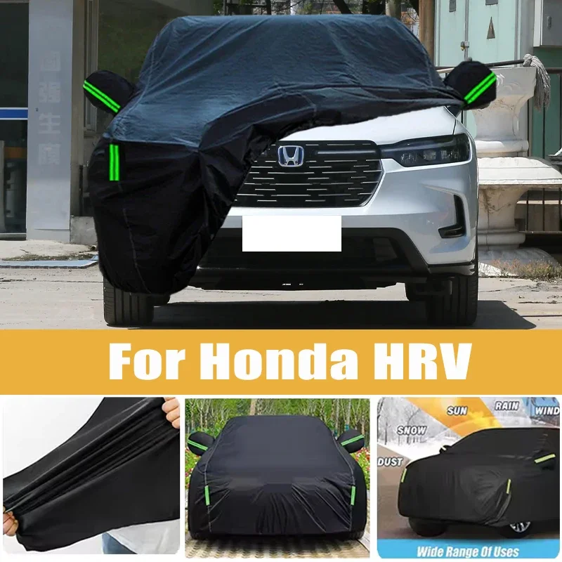 

For Honda HRV Full Car Cover Four Seasons Universal Outdoor Sun Anti UV Rain Snow Dust Protection Oxford Cloth Car Accessories