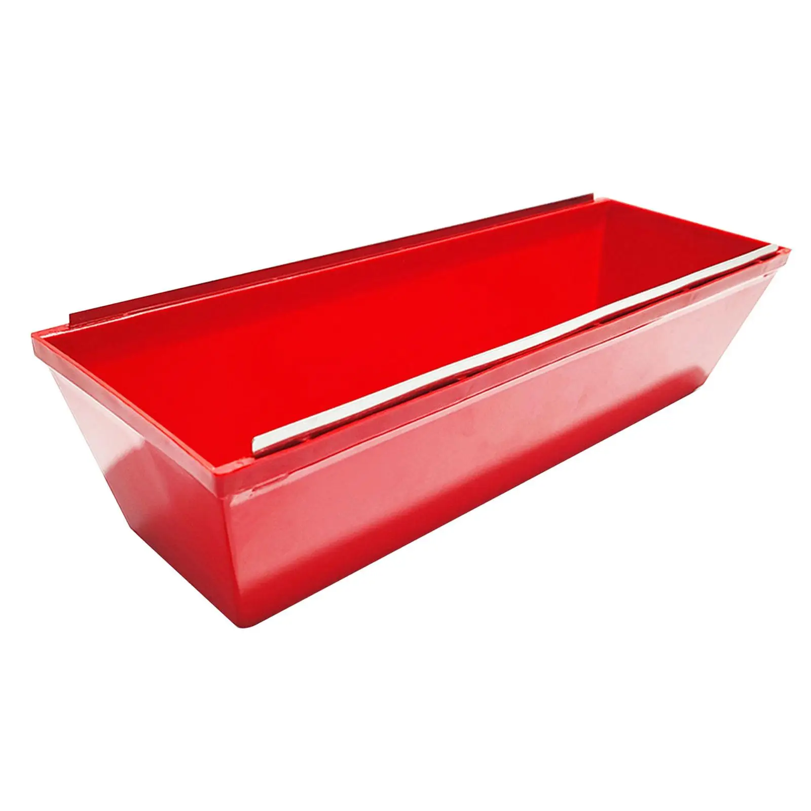 Mud Pan Frame Sheared Edges Easy Carrying Tapered Sides Stable Easy Clean Container Drywall Mud Pan for DIY Handmade Carpentry