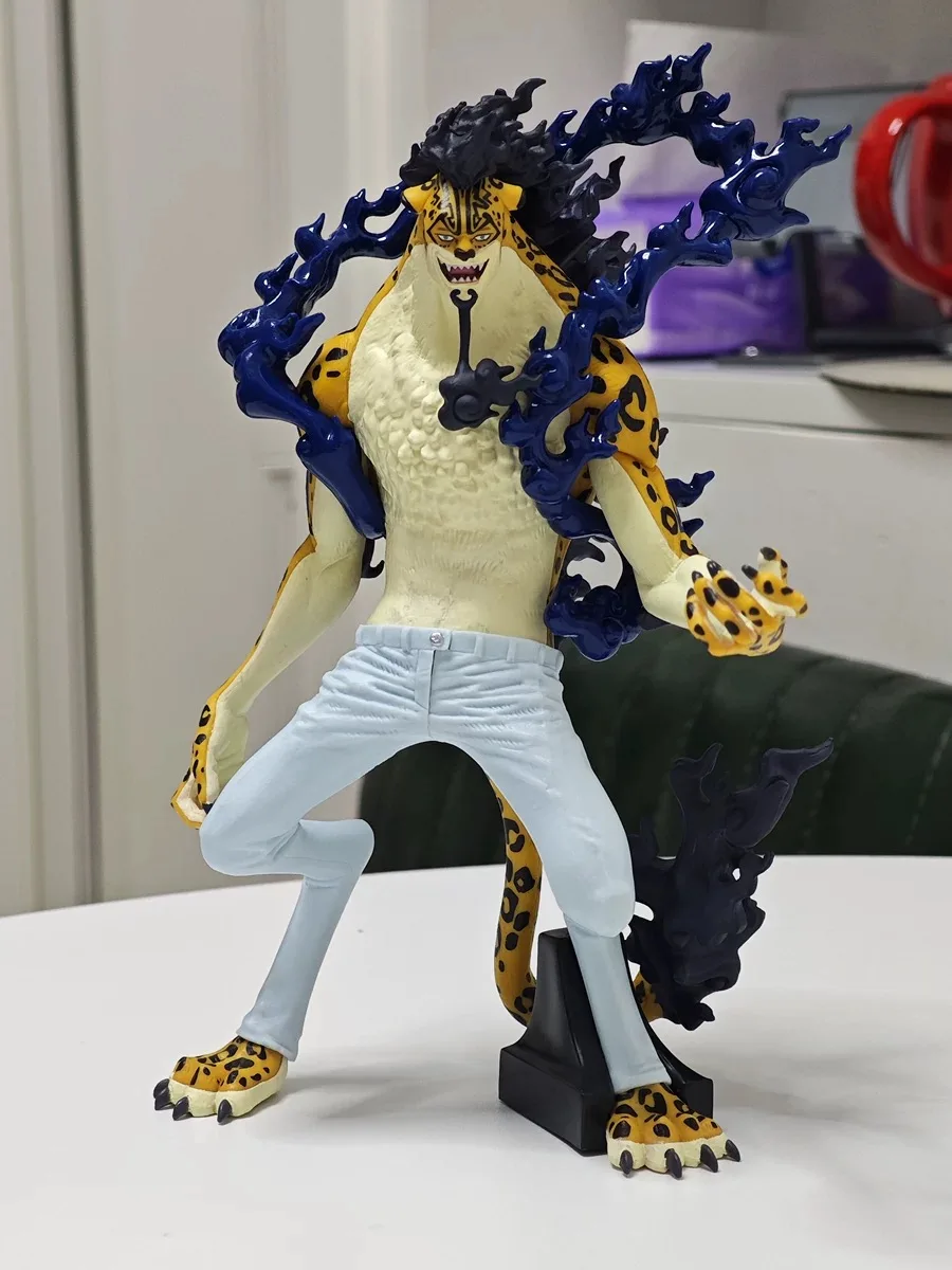 Bandai Banpresto Genuino Anime One Piece Il Re D'arte Rob Lucci Action PVC Figure Giocattoli Del Fumetto Per I Bambini Regalo di Festa