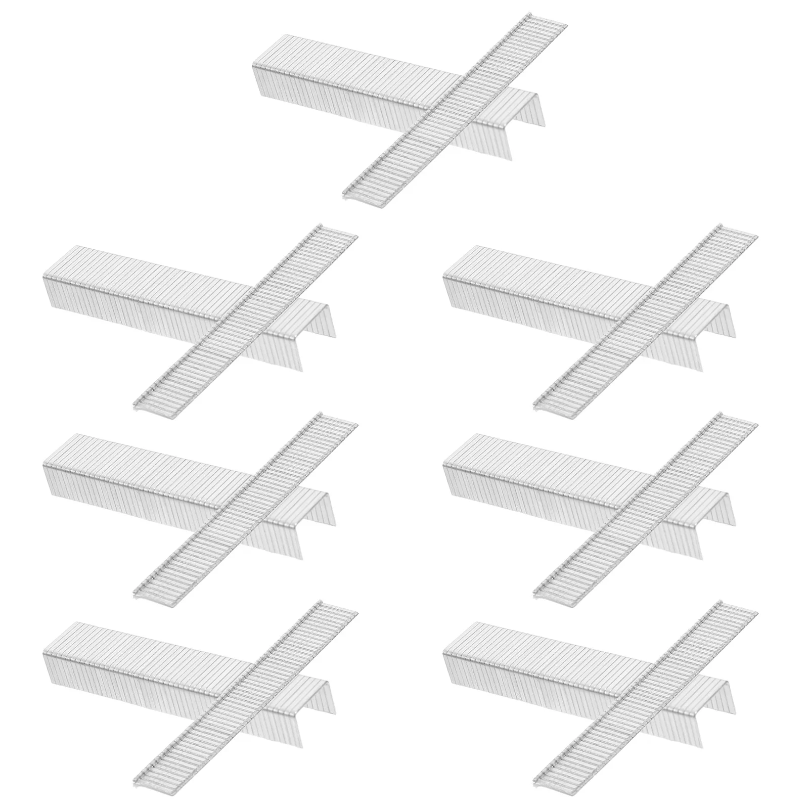 2000 قطعة دبابيس على شكل حرف T حديد معدني متين لإعلان النجارة مشاريع ذاتية الصنع دباسة إعادة تعبئة قياسية #4