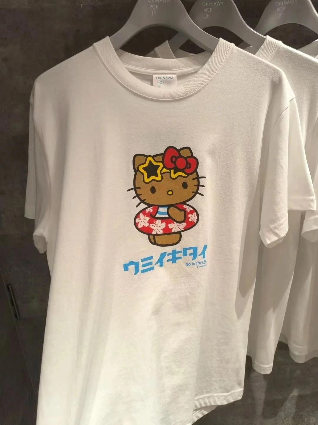 

100% Pure Cotton Printed Niche Cute Kitty Cat Short-sleeved T-shirt for Men and Women, Round-neck Half-sleeved Loose Top