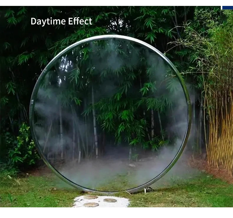 SG Outdoor Halloween Christmas, Ring Door Spray Light IP65 Waterproof Garden Decoration