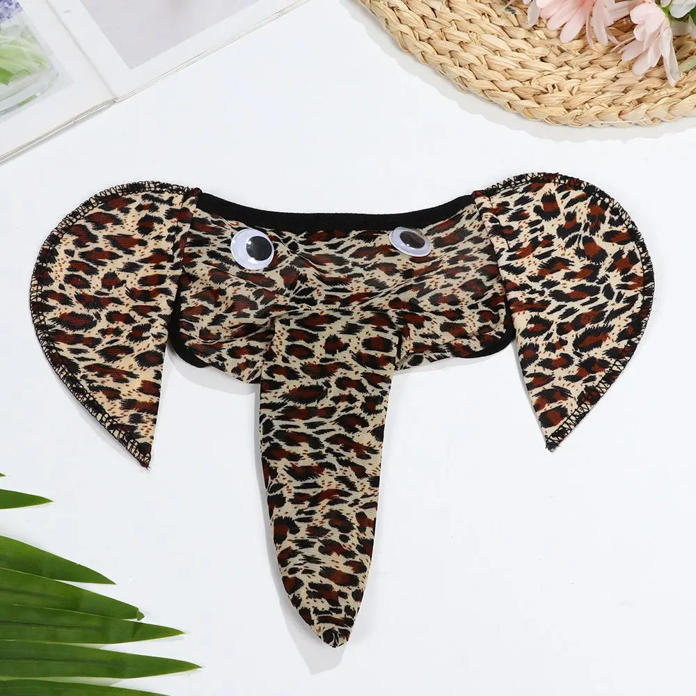 Panties T-back Lingerie Bulge Pouch Thong Underwear Elephant G-string