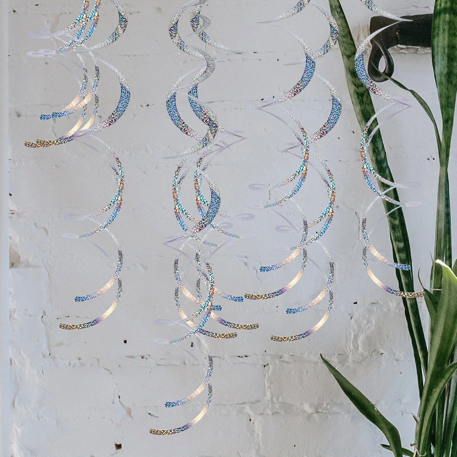 

30Pcs Hanging Swirl Pendants Bright Colored Spiral Decor for Party Theme Decoration Baby Shower Birthday Ceiling Hanging