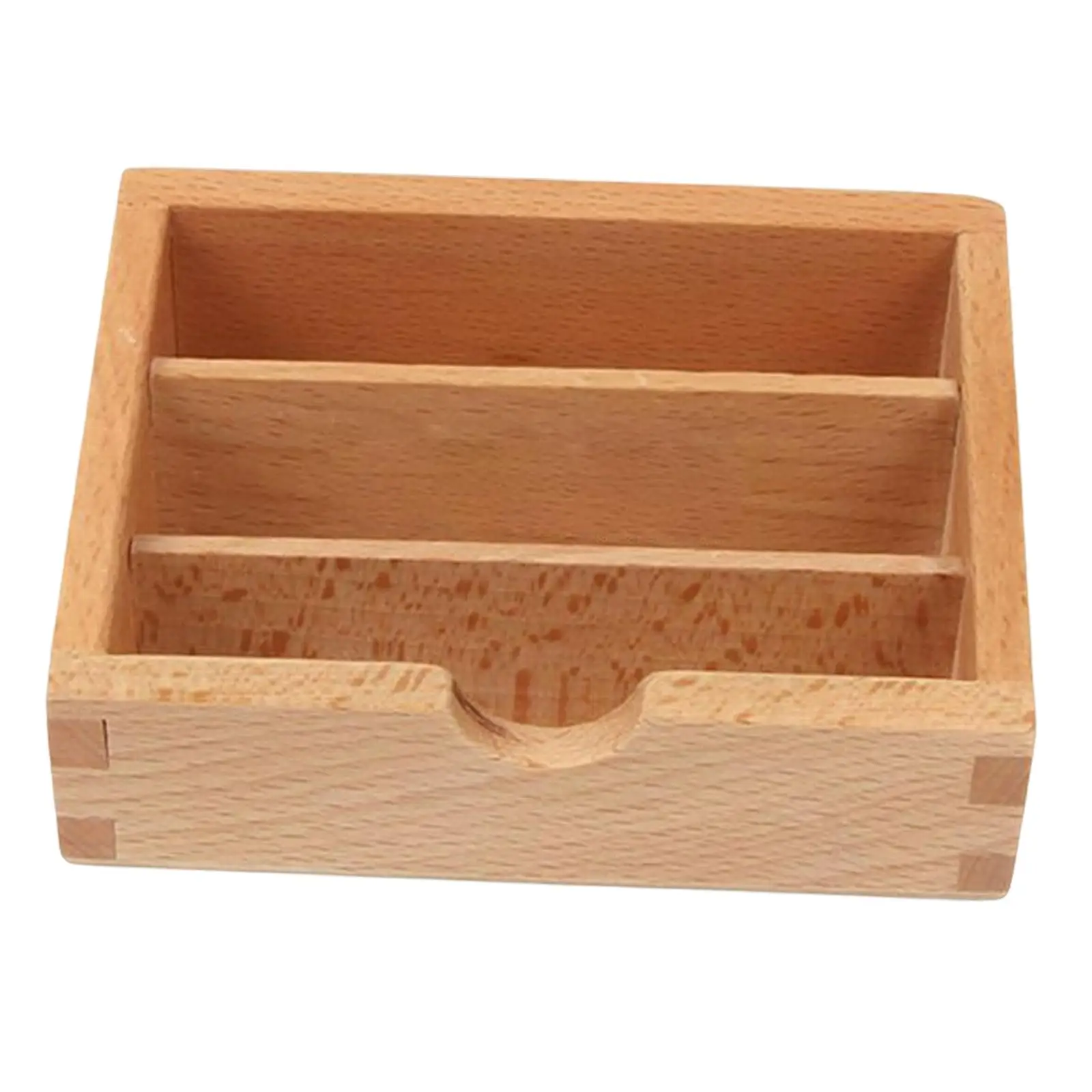 Montessori Material Cards Display Box, Cards Storage Box, for Children