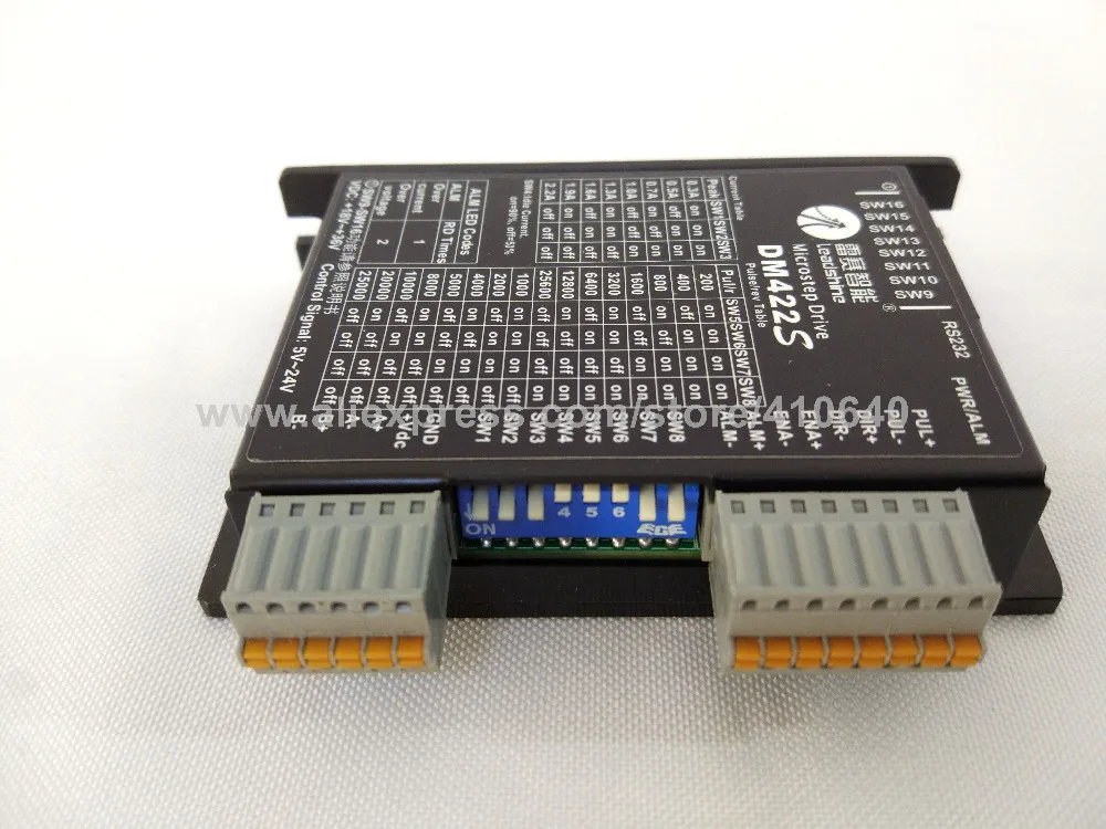 New Arrival Leadshine DSP Stepper Drive DM422S Stepper Drive Max 36 VDC Compatible with Stepper Motor Drive DM422C or DM422