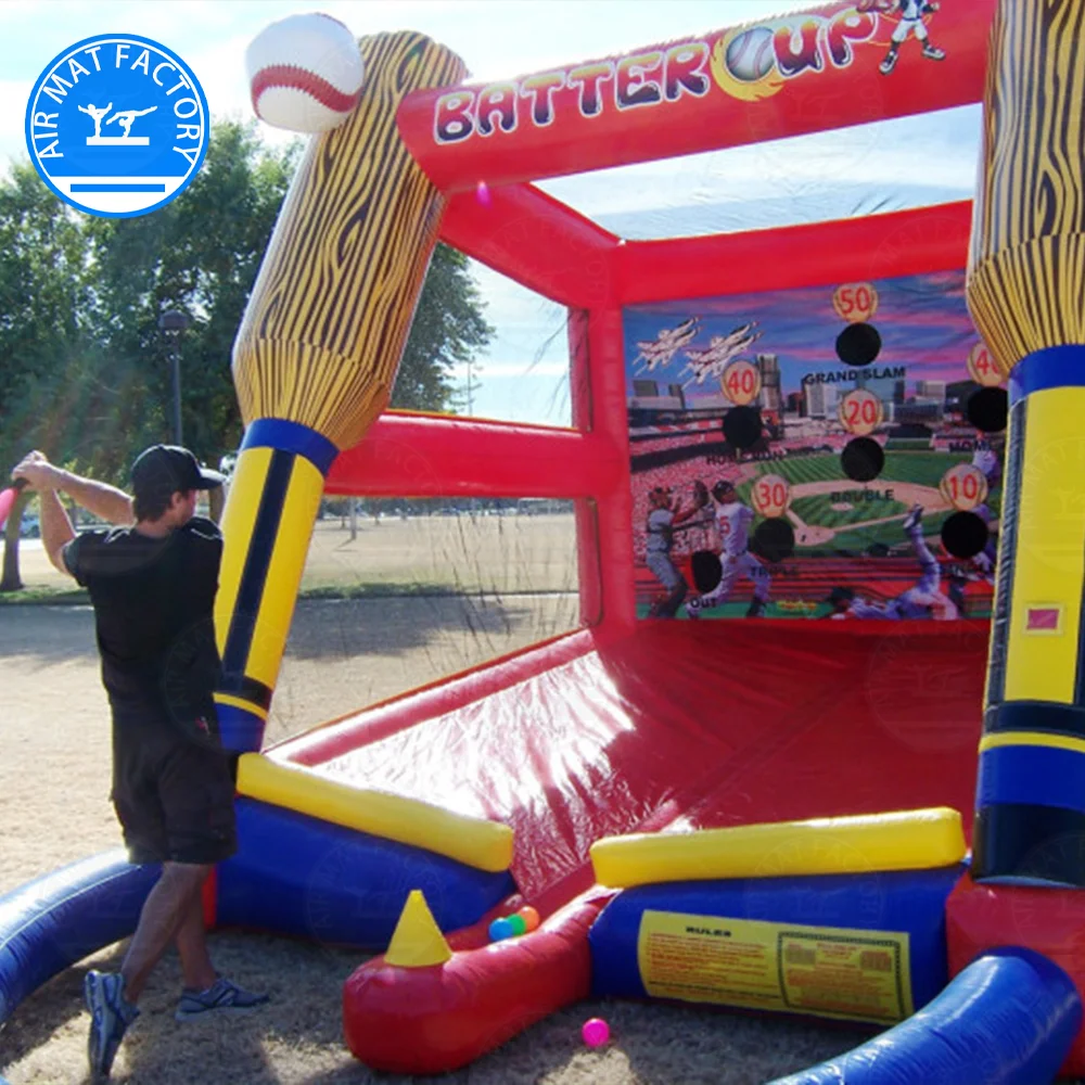 

Индивидуальная надувная бейсбольная клетка для ватина, спортивные игры, бейсбольная спортивная игра с заводской ценой для вечеринки