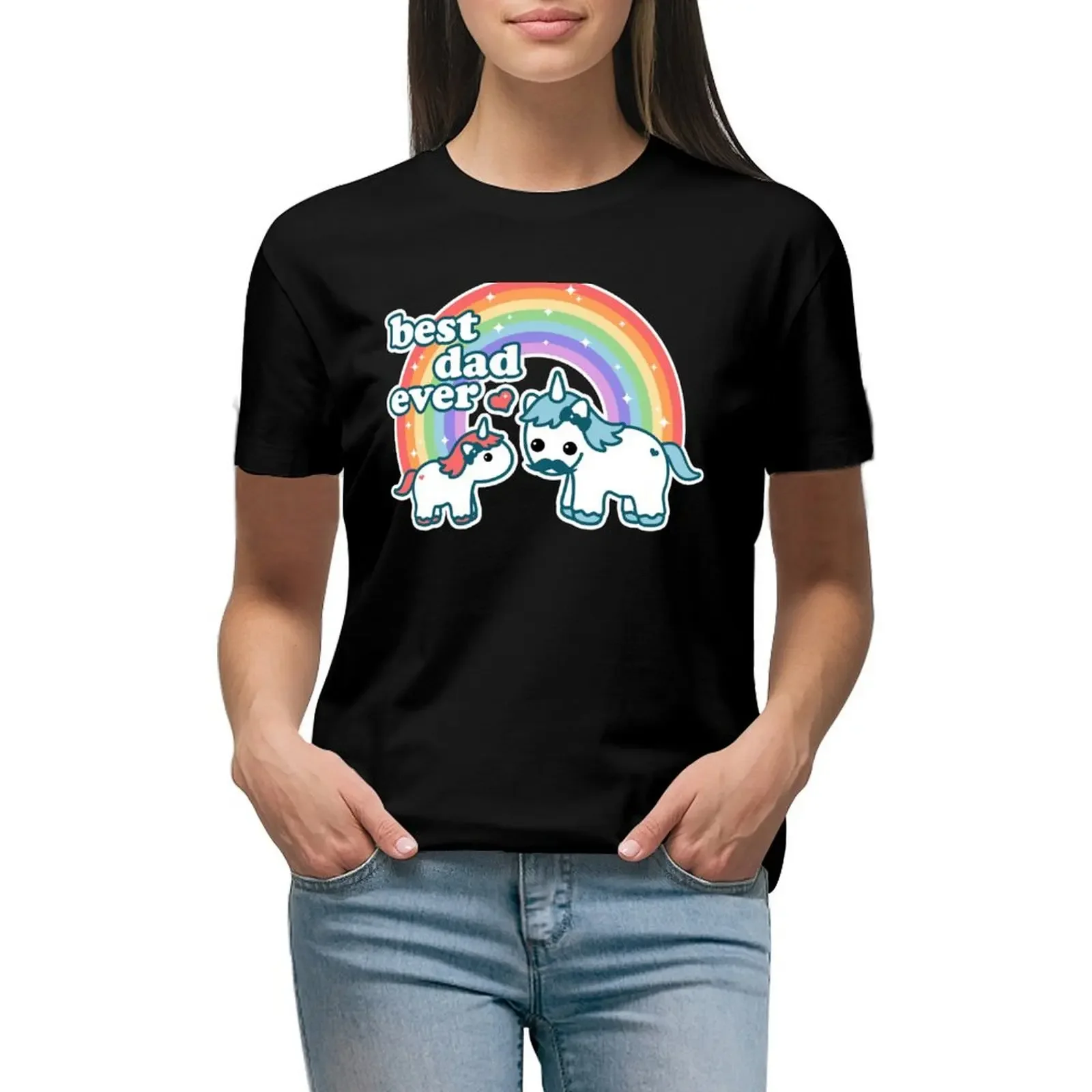 

Best Unicorn Dad T-Shirt cute clothes graphics customs design your own anime clothes Woman clothes