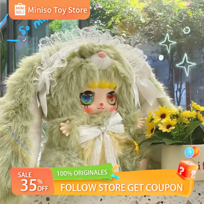 

Authentic Comparable Soy Milk Cream Rabbit Sauce 600 Pieces Vinyl Doll Mystery Box Trendy Play Bag Pendant Cute Girl Kids Gift