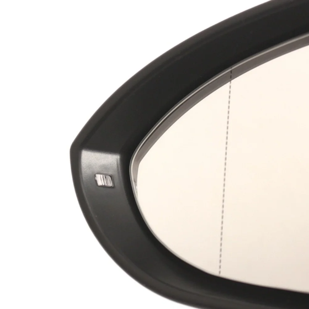 Left Side Rearview Mirror for For GOLF 7 2012-2020 LHD 6 Pin 5G1857508AF ABS 12V Heated Power Adjustable Turn Signal