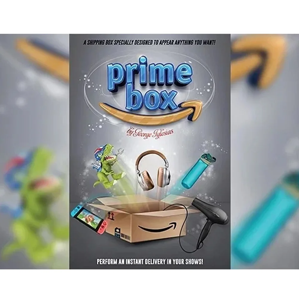 

Большая коробка PRIME BOX от George Mentalism, реквизит для фокусов, аксессуар, иллюзия, трюк, обучение