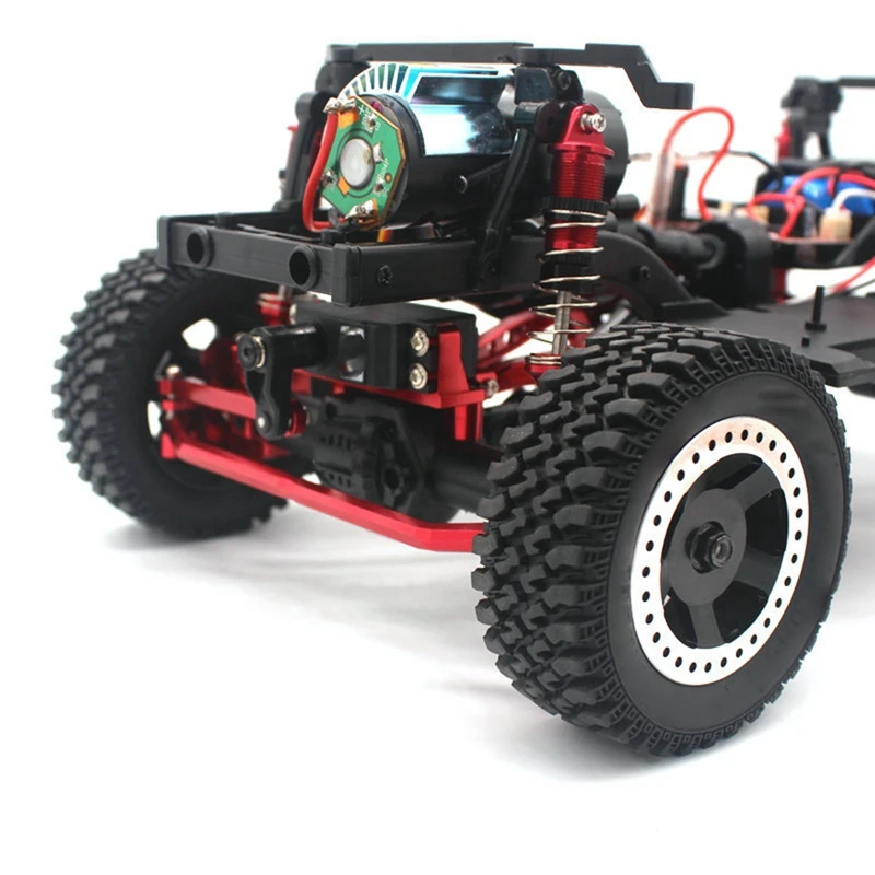 Asta di collegamento per montaggio servo in metallo per parti di camion fuoristrada cingolati 1/12 MN128 MN86S G500 arancione