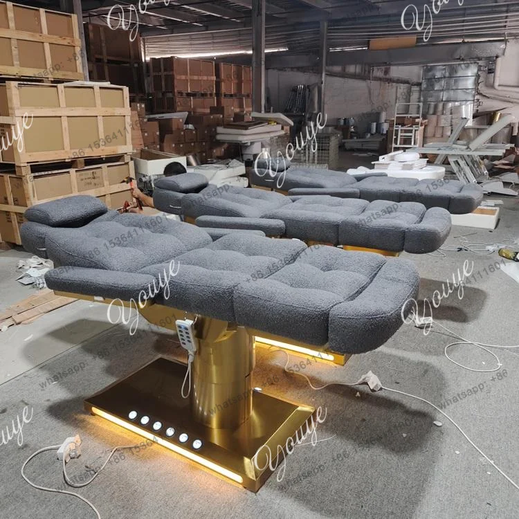 CC Modern Electric Lash Facial Bed For Beauty Salon Furniture Luxury Massage Tables & Beds Electric Vibrator Massage Bed