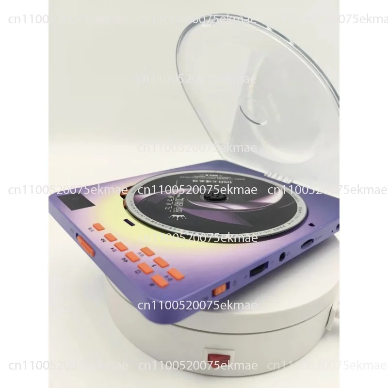 مشغل أقراص مضغوطة شفافة مشهورة لتعلم اللغة الإنجليزية مكرر ألبوم قرص CD مشغل MP3