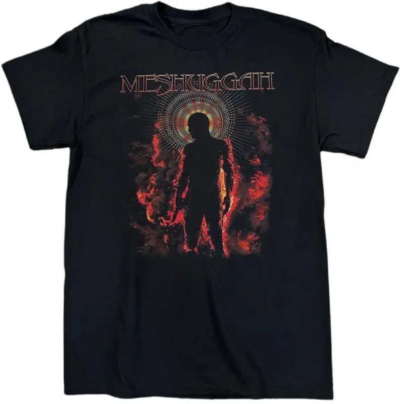 Vtg Meshuggah Band Album Cotton Black T Shirt S 5XL TR533