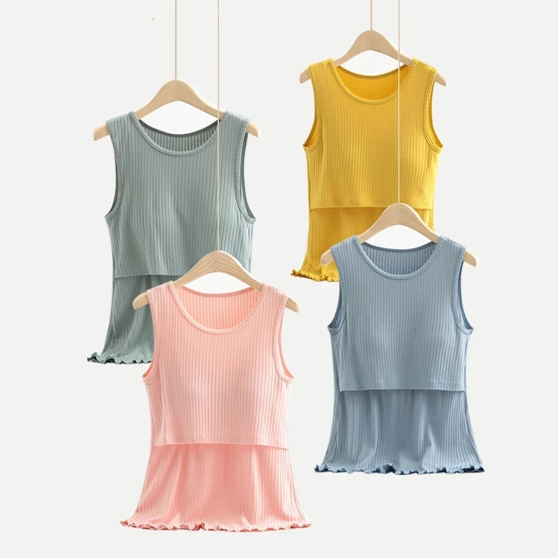 Maternity Clothes Plus Size M-3XL Breastfeeding T-Shirt Women Summer Sleeveless Tanks Nursing Tops Women Pregnant Tee Shirts