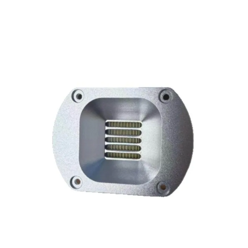 For 74mm trimmed aluminum alloy treble pneumatic tweeter speaker, belt treble white